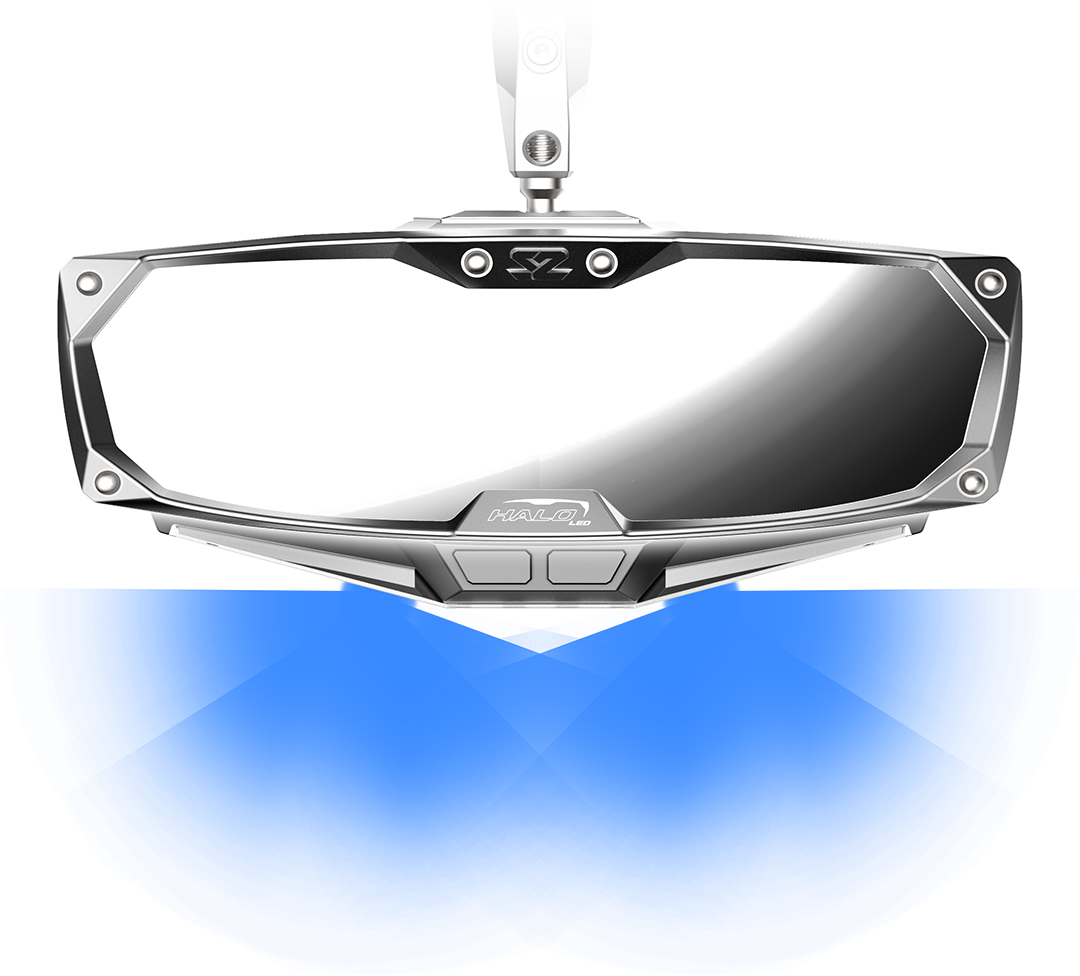 SEIZMIK Halo Mirror - LED - 1.75" 18019