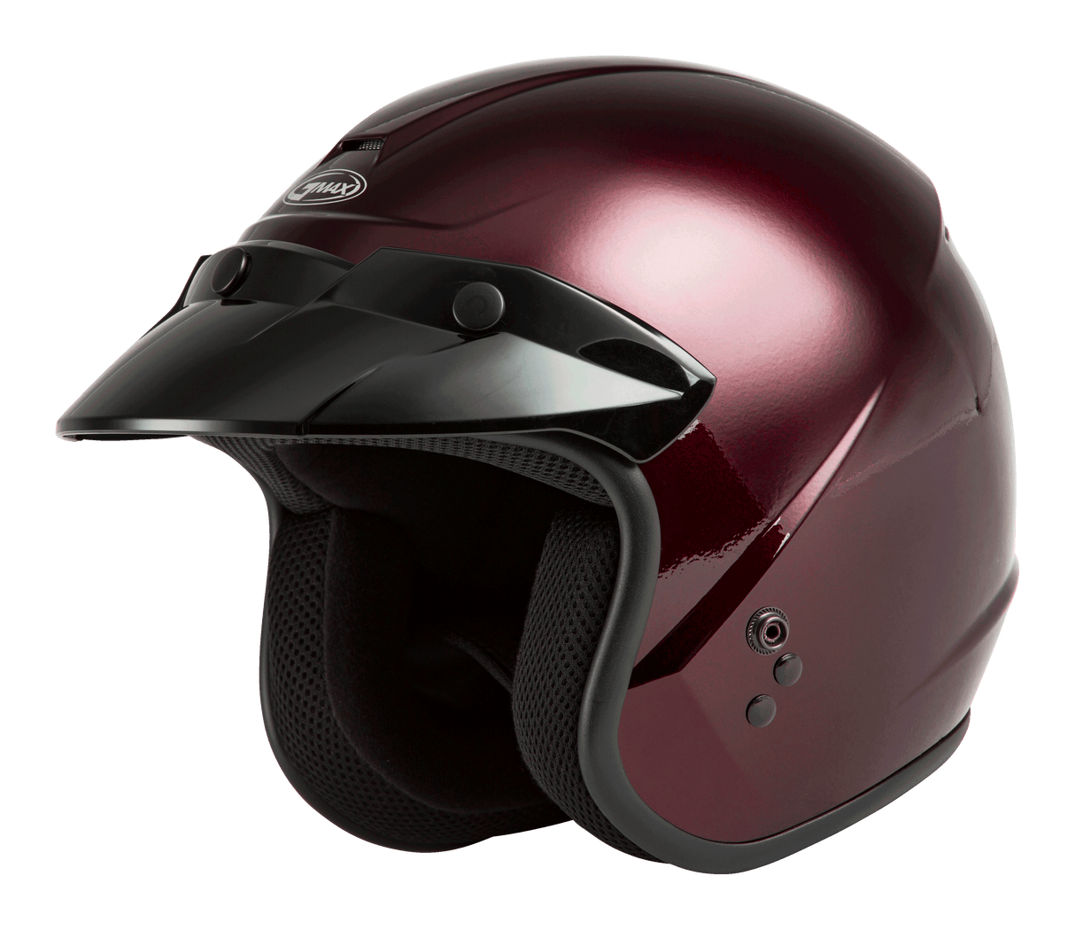 GMAX Of-2 Open-Face Helmet Wine Red Xl G1020107