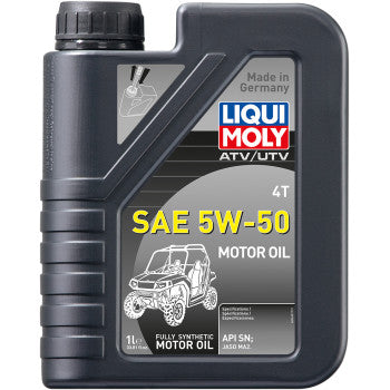 LIQUI MOLY ATV/UTV 4T Engine Oil - 5W-50 - 1L 20212