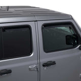 Putco 20-21 Jeep Gladiator JT/JL Element Tinted Window Visors (Set of 4)