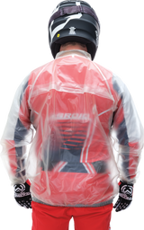 MOOSE RACING Rain Jacket - Clear - Large 2854-0373