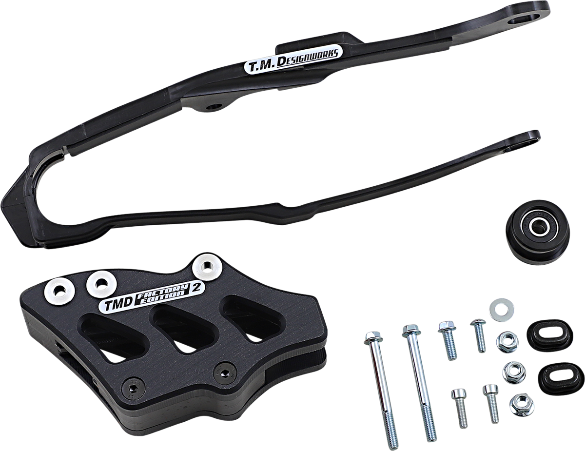 T.M. DESIGNWORKS Chain Guide/Slider - Honda - Black DCK-OR15-BK