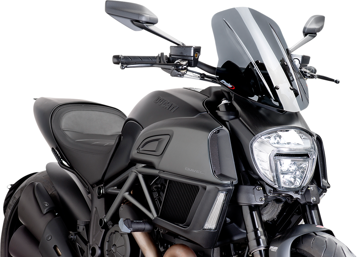 PUIG HI-TECH PARTS New Generation Windscreen - Diavel 7570F