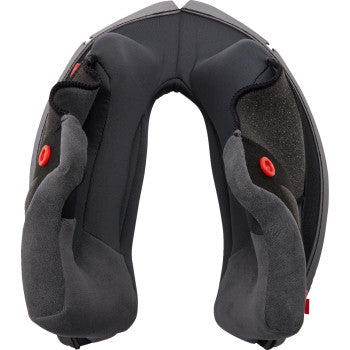 AGV K6/K6 S Cheek Pads - Black/Gray - Large 2018500045619L