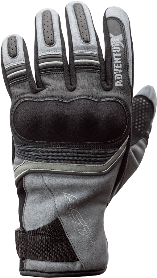 RST Adventure-X Ce Glove Silver 2x 102392GRY-12