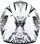 AFX FX-17Y Helmet - Butterfly - Matte White - Small 0111-1390