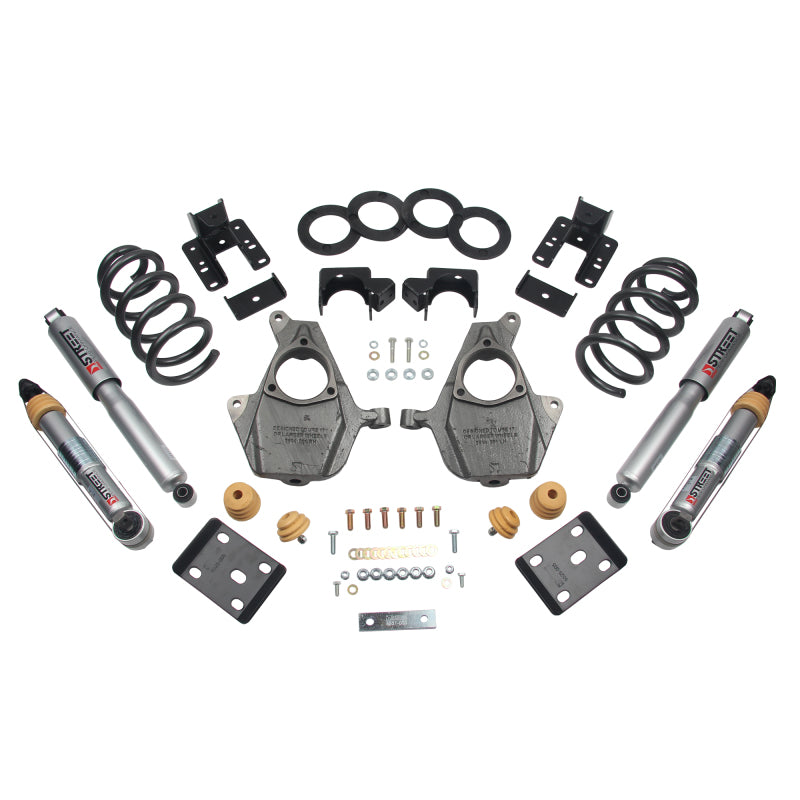 Belltech LOWERING KIT 16.5-17 Chevrolet Silverado Ext/Crew Cab 2WD 3-4F / 5-6R 1013SP