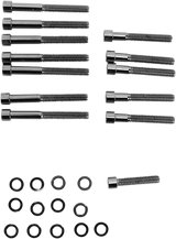 DRAG SPECIALTIES Bolt Kit - Smooth - Camshaft Cover MK687SBK