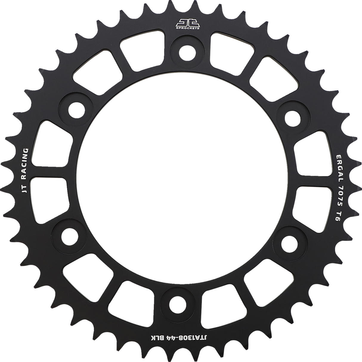 JT SPROCKETS Rear Sprocket - Honda - Black - 44 Tooth JTA1308.44BLK