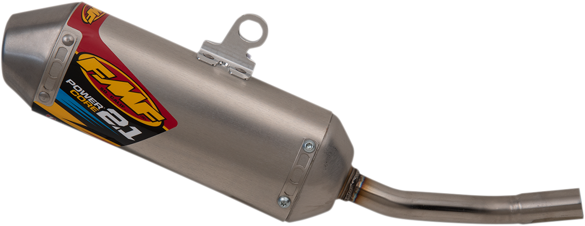 FMF Powercore 2.1 Muffler - Aluminum KTM/ Husqvarna/Gas Gas 125 150  SX/TC/MC  2019-2022 025247 1821-1909