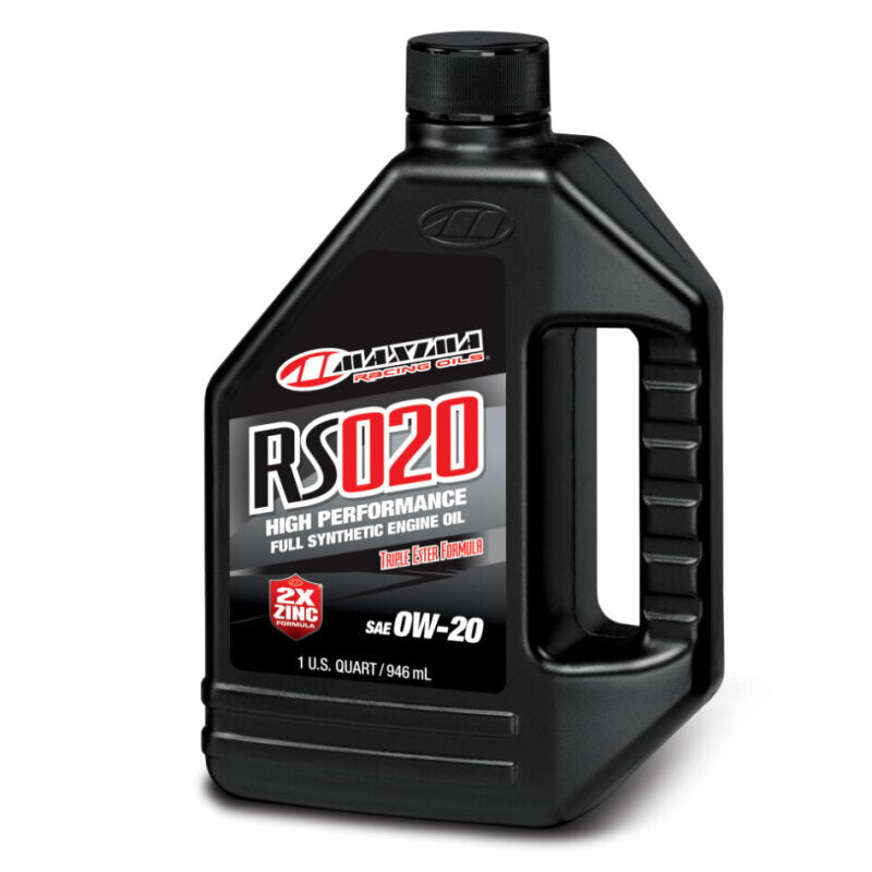 Maxima Performance Auto RS020 0W-20 Full Synthetic Engine Oil - Quart 39-14901