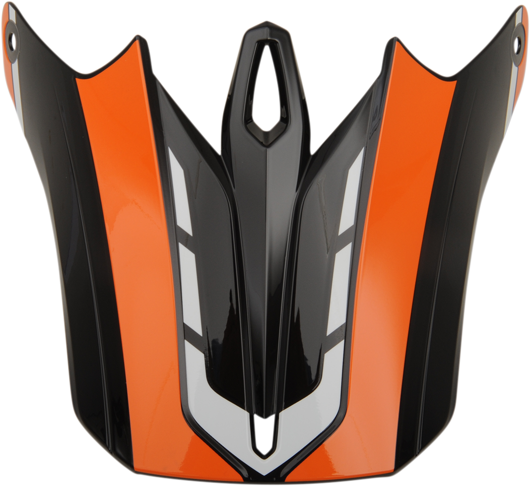 Z1R F.I. Visor Kit - Black/Orange/White 0132-1266