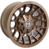 MOOSE UTILITY Wheel - 24X - Front - Bronze - 12x7 - 4/110 - 4+3 24MO127110BZ4