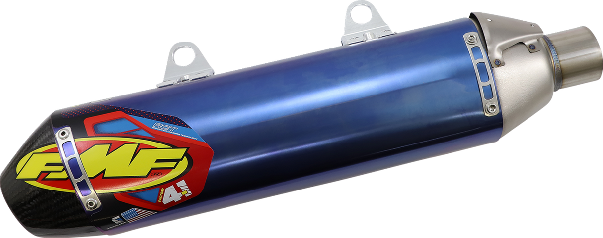 FMF Factory 4.1 RCT Muffler - Anodized Titanium 045561 1821-1631