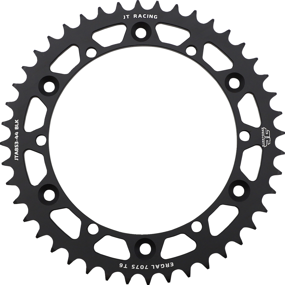 JT SPROCKETS Rear Sprocket - Black - 44 Tooth - Yamaha JTA853.44BLK