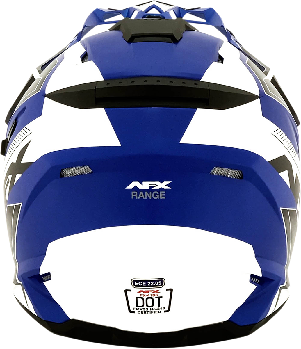 AFX FX-41 Helmet - Range - Matte Blue - Small 0140-0071