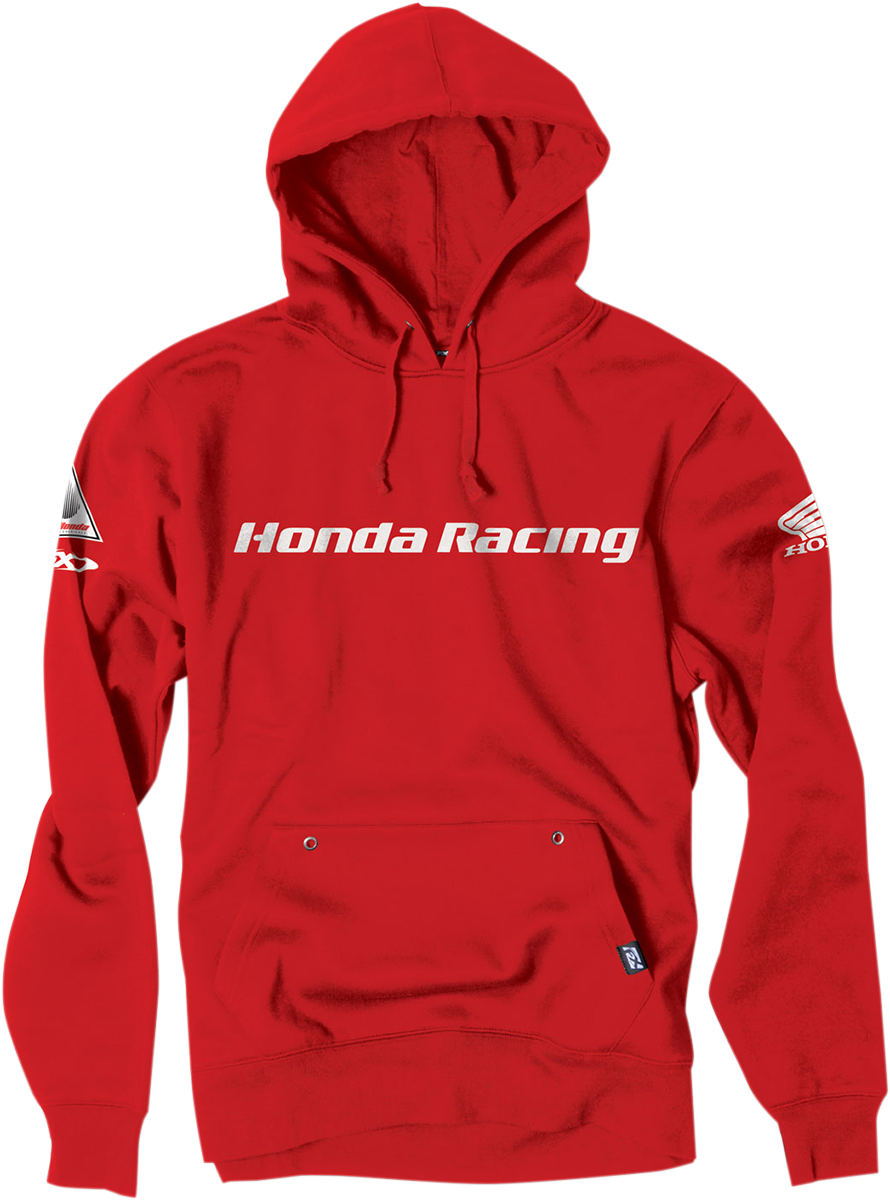 FACTORY EFFEX Honda Racing Pullover Hoodie - Red - Medium 16-88370