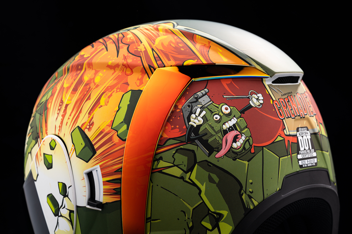 ICON Airform™ Helmet - Grenadier - Green - XL 0101-14745