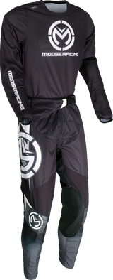 MOOSE RACING Sahara Pants - Black/White - 40 2901-10713