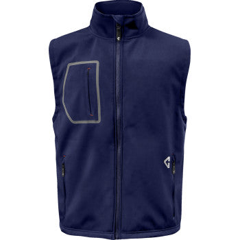 GERBING HEATED CLOTHING 7V Torrid Softshell Heated Vest 2.0 - Navy - Medium GER-TVST-7V-M-N-M