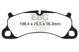 EBC 12-15 Porsche 911 (991) (Cast Iron Rotor only) 3.8 Carrera S Redstuff Front Brake Pads DP32144C