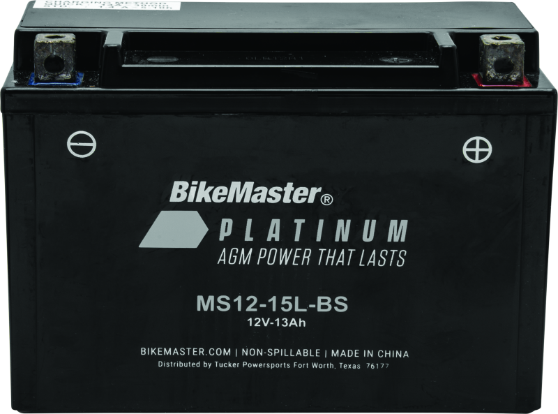 BikeMaster AGM Battery - MS12-15L-BS 780717