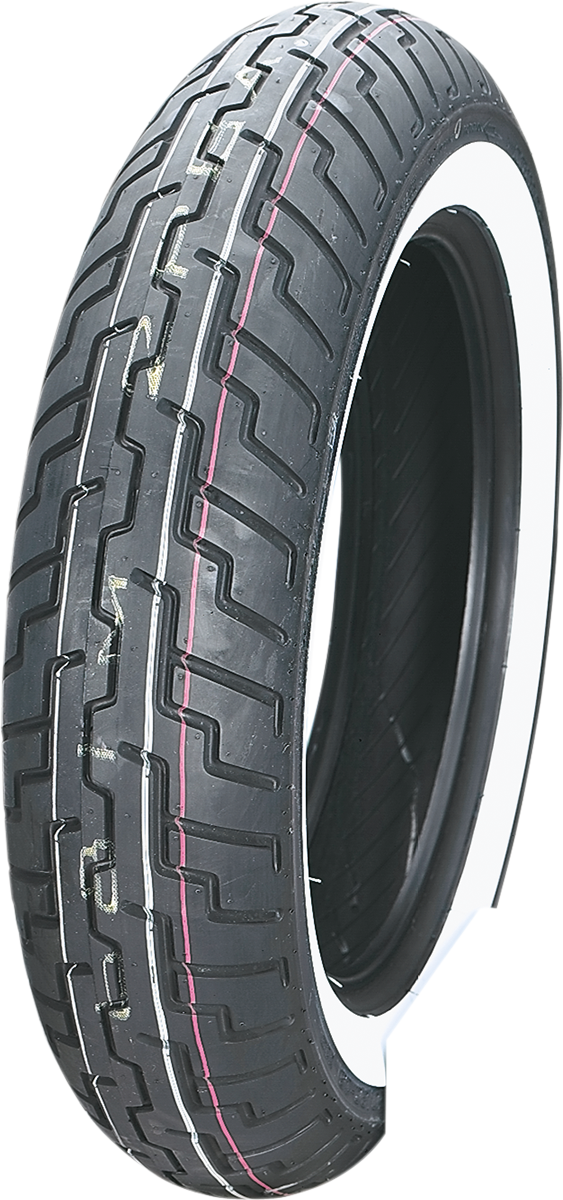 DUNLOP Tire - D404 - Front - 140/80-17 Wide Whitewall - 69H 45605324