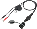 MOOSE UTILITY Permanent Battery Lead - Optimate 3/6 O1M