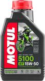 MOTUL 5100 4T Synthetic Blend Oil - 15W-50 - 1L 104080