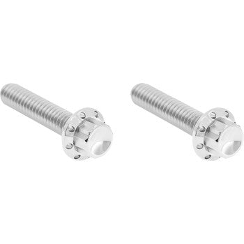 ARLEN NESS Bolt Kit - Hydraulic Clutch - Titanium - 12-Point - M8/Twin Cam - Polished 300-706