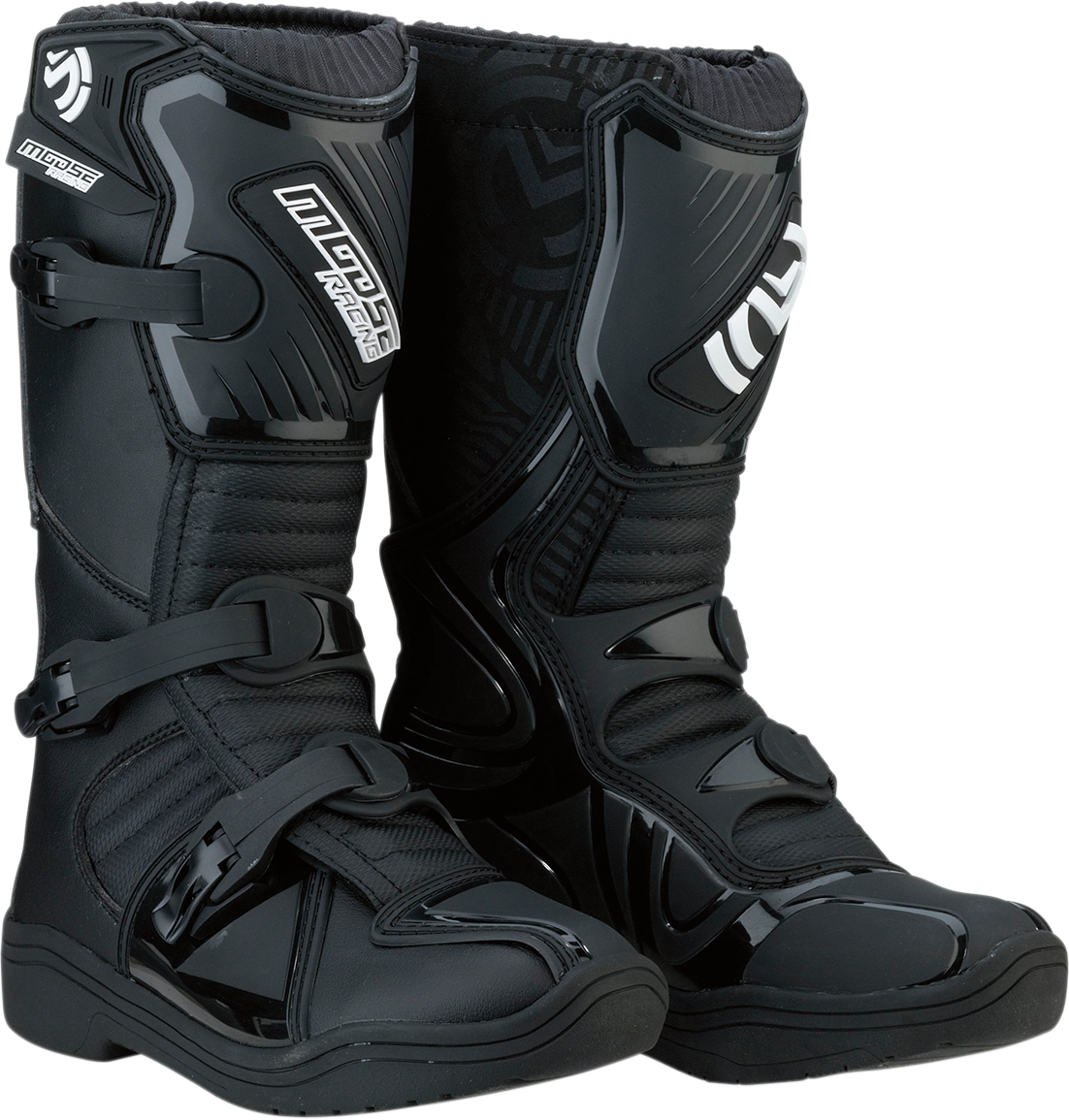 MOOSE RACING M1.3 Boots - Black - Size 2 3411-0424