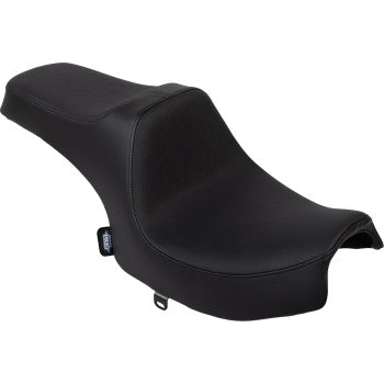 DRAG SPECIALTIES SEATS Predator III Seat - Vinyl - Black - Smooth - Challenger '20-'25 0810-2459