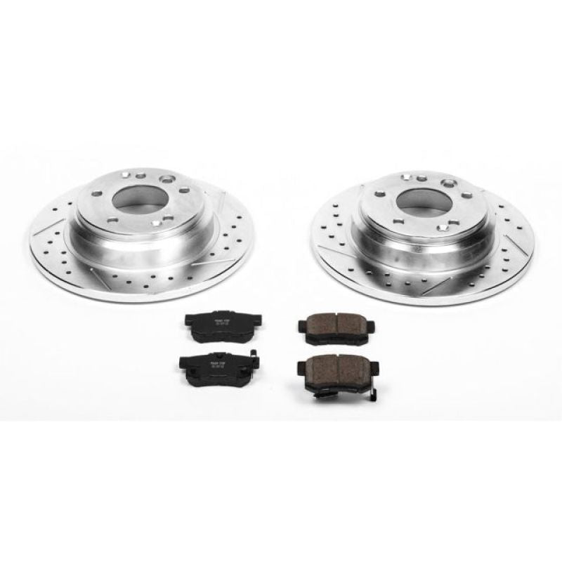 Power Stop 99-01 Acura RL Rear Z23 Evolution Sport Brake Kit