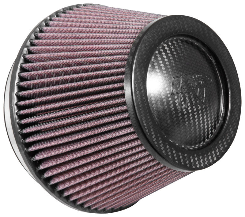 K&N Universal CarbonFiber Filter 6in Flange / 7-1/2in OD-B / 5-1/8in OD-T / 5in H RP-2960