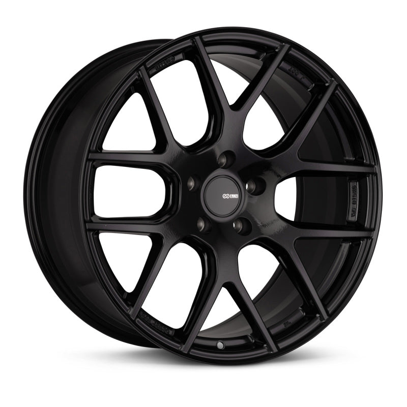 Enkei XM-6 20x8.5 5x114.3 40mm Offset 72.6mm Bore Gloss Black