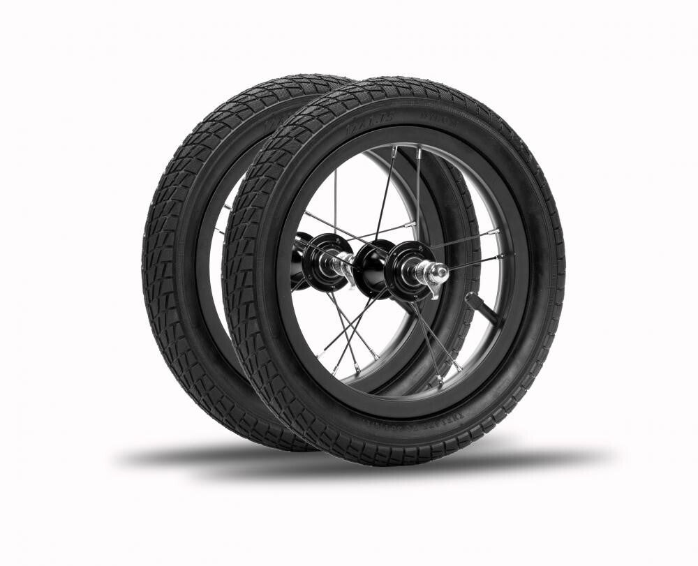 STRIDER High Traction Wheel/Tire Set PWHEEL-12-HT-BK