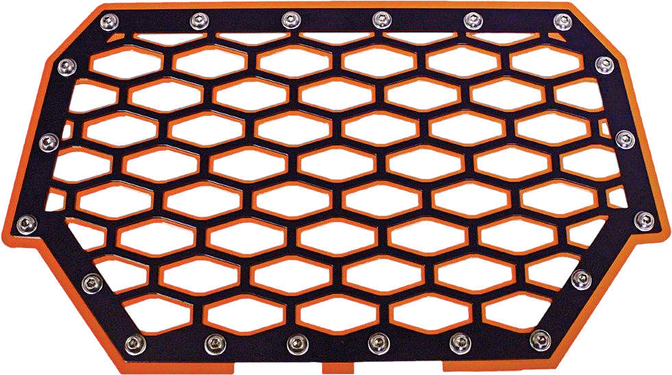 MODQUAD2-Panel Front Grill (Black/Orange)RZR-FG2-OR