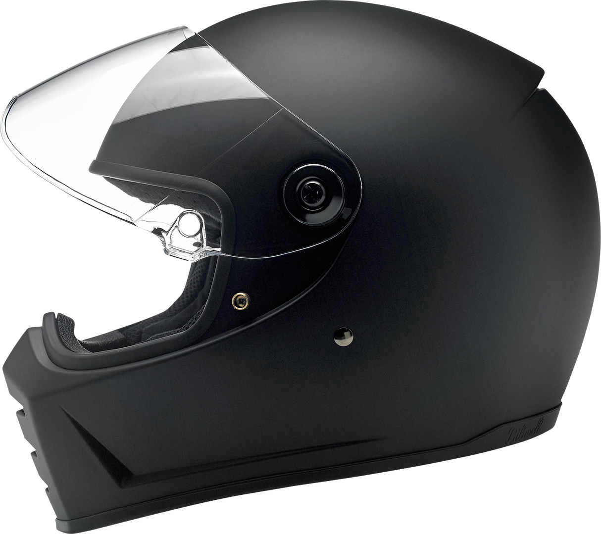 BILTWELL Lane Splitter Helmet - Flat Black - Medium 1004-201-103