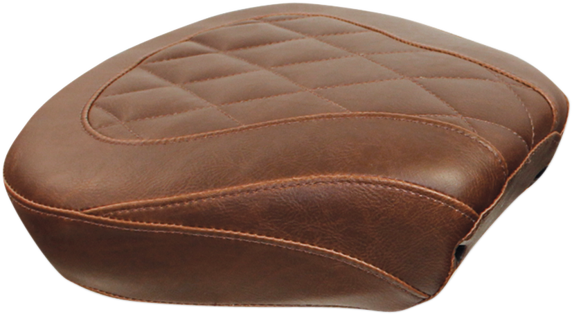 MUSTANG Wide Tripper Rear Seat - Brown - Diamond 76723