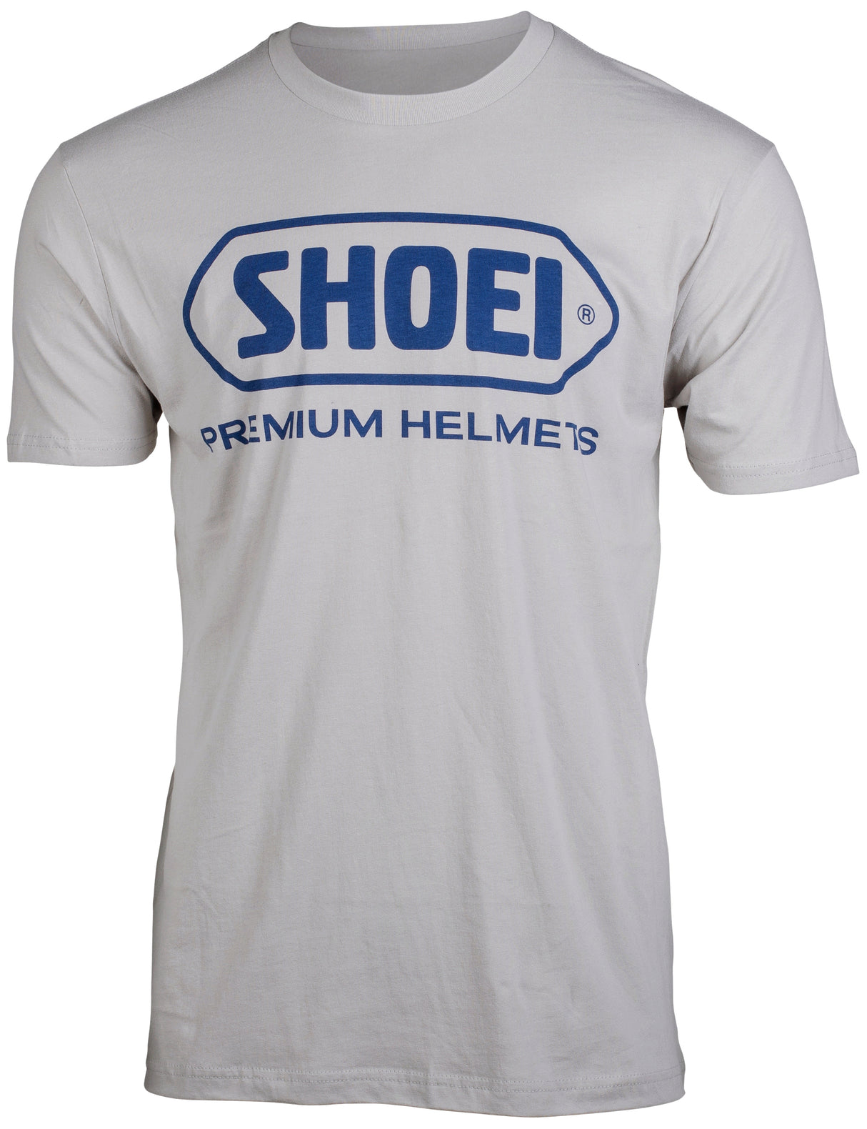 Shoei Shoei Corp Logo Tee Gy/Bl Lg 411080706