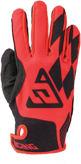 Answer 25 Ascent Prix Gloves Red/Black Youth - Medium 442858