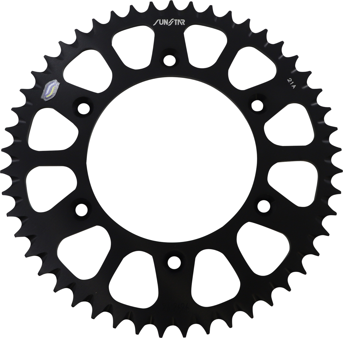 SUNSTAR SPROCKETS Rear Sprocket - 49 Tooth - Honda - Black 5-355949BK