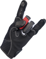 BILTWELL Bridgeport Gloves - Red - Small 1509-0801-302