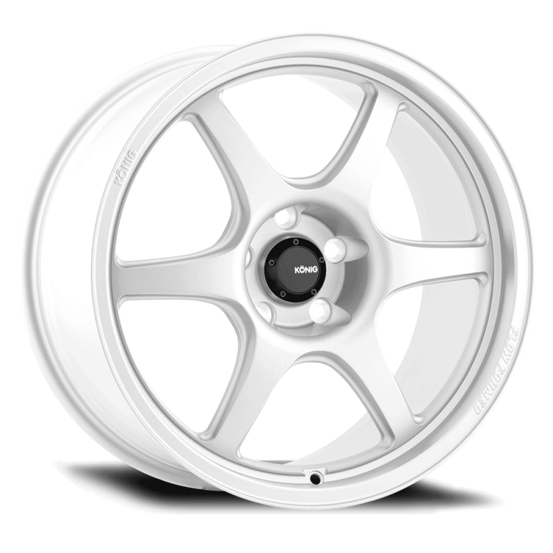 Konig Hexaform 15x8 4x100 ET25 Gloss White HF8510025W