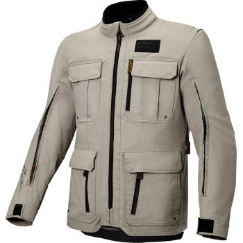 ALPINESTARS Jacket Borrego Drystar Warm Gray 2x 3200326-9274-2X