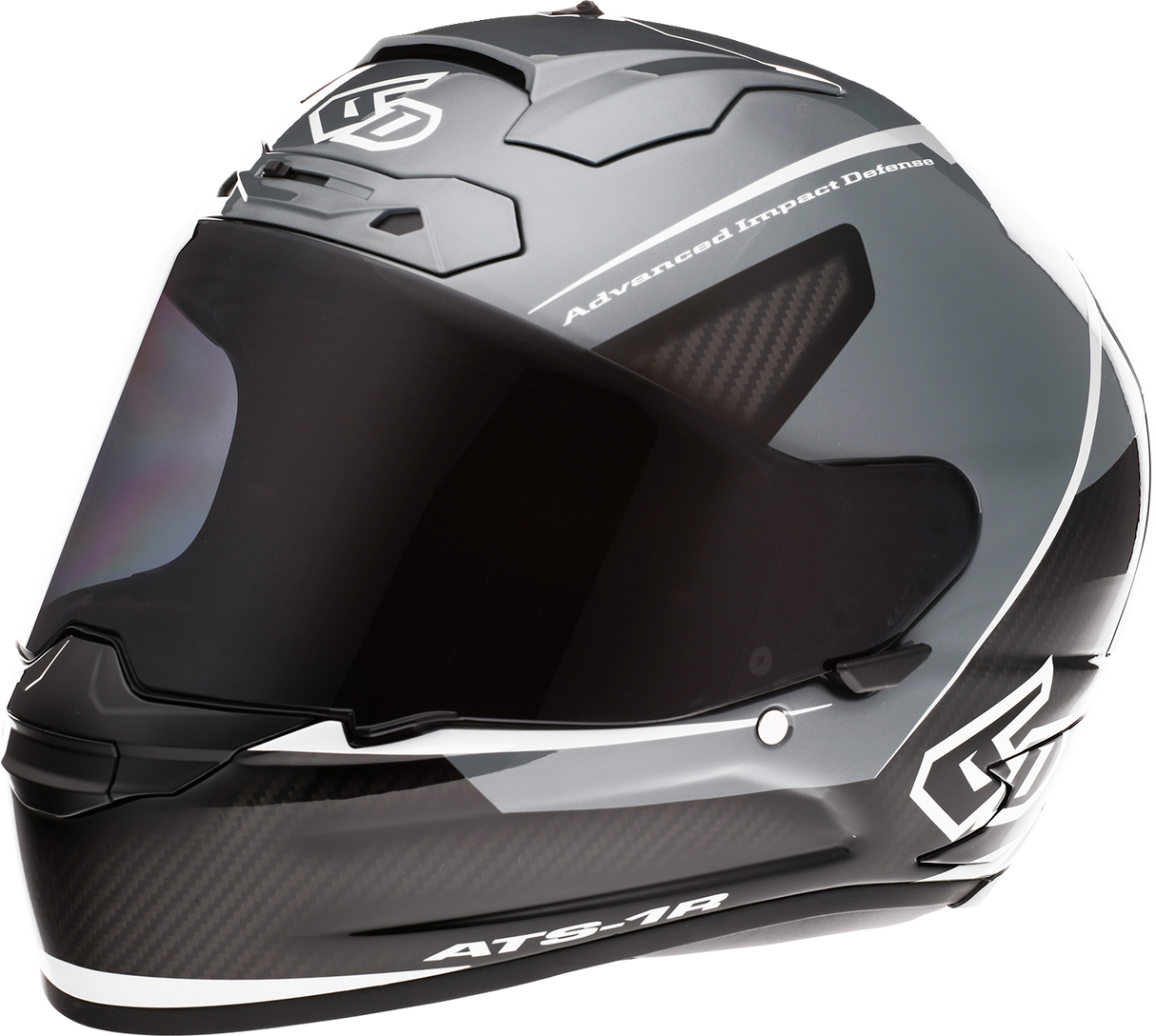 6D ATS-1R Helmet - Alpha - Silver - 2XL 30-0589