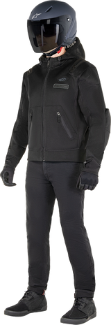 ALPINESTARS Moflow Air Tech Hoodie - Black - 4XL 4202524-1100-4X