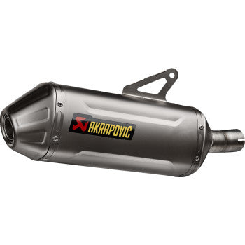 AKRAPOVIC Slip-On Line Muffler - Titanium - CFMOTO 450MT IBEX S-CF4SO2-HFTT