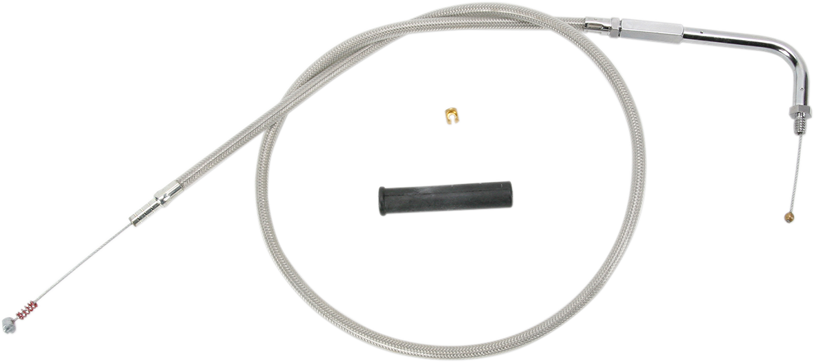 DRAG SPECIALTIES Idle Cable - 36" - Braided 5340406B