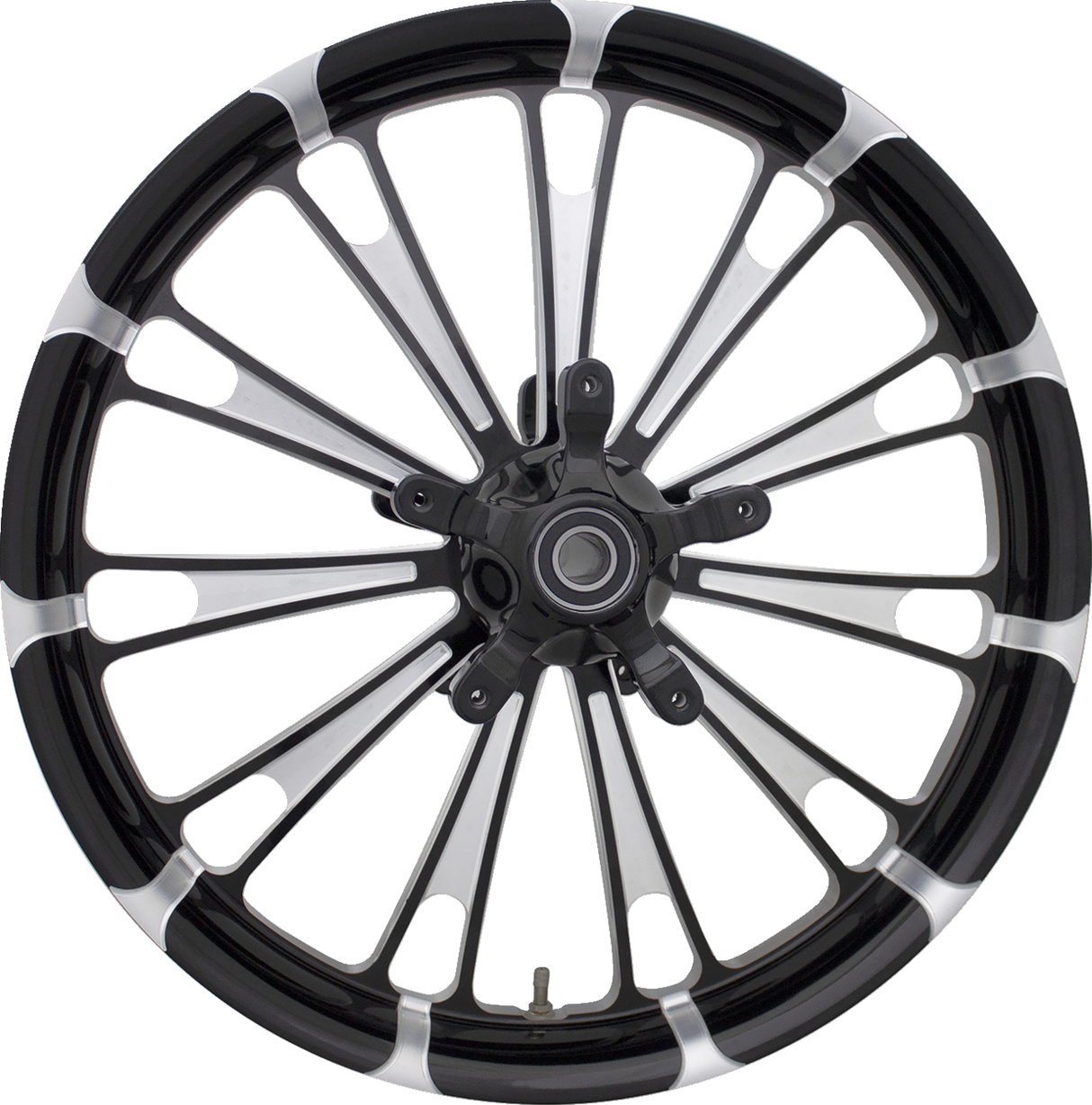 COASTAL MOTO Front Wheel - Fuel - Dual Disc/No ABS - Black Cut - 19"x3.00" - FL 1502-FUL-193-BC